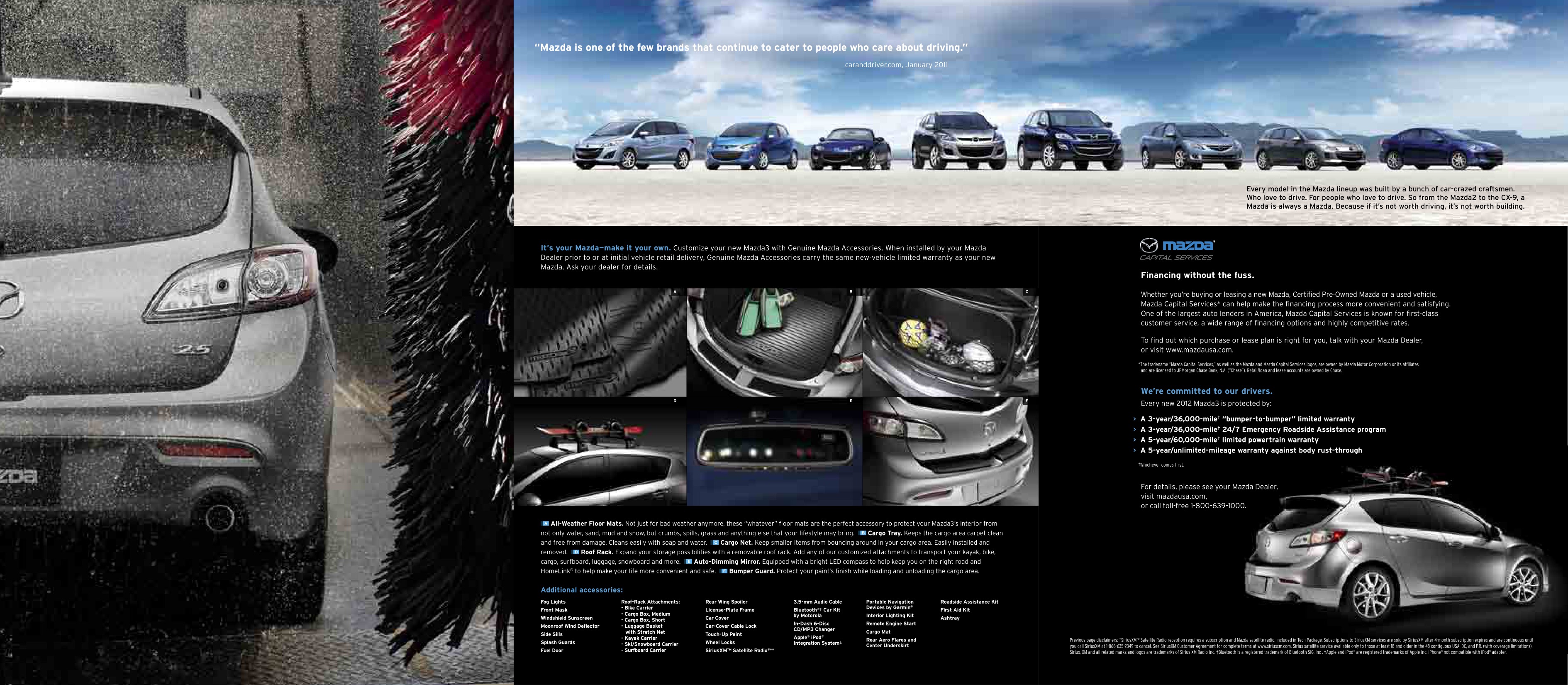 2012 Mazda 3 Brochure Page 16